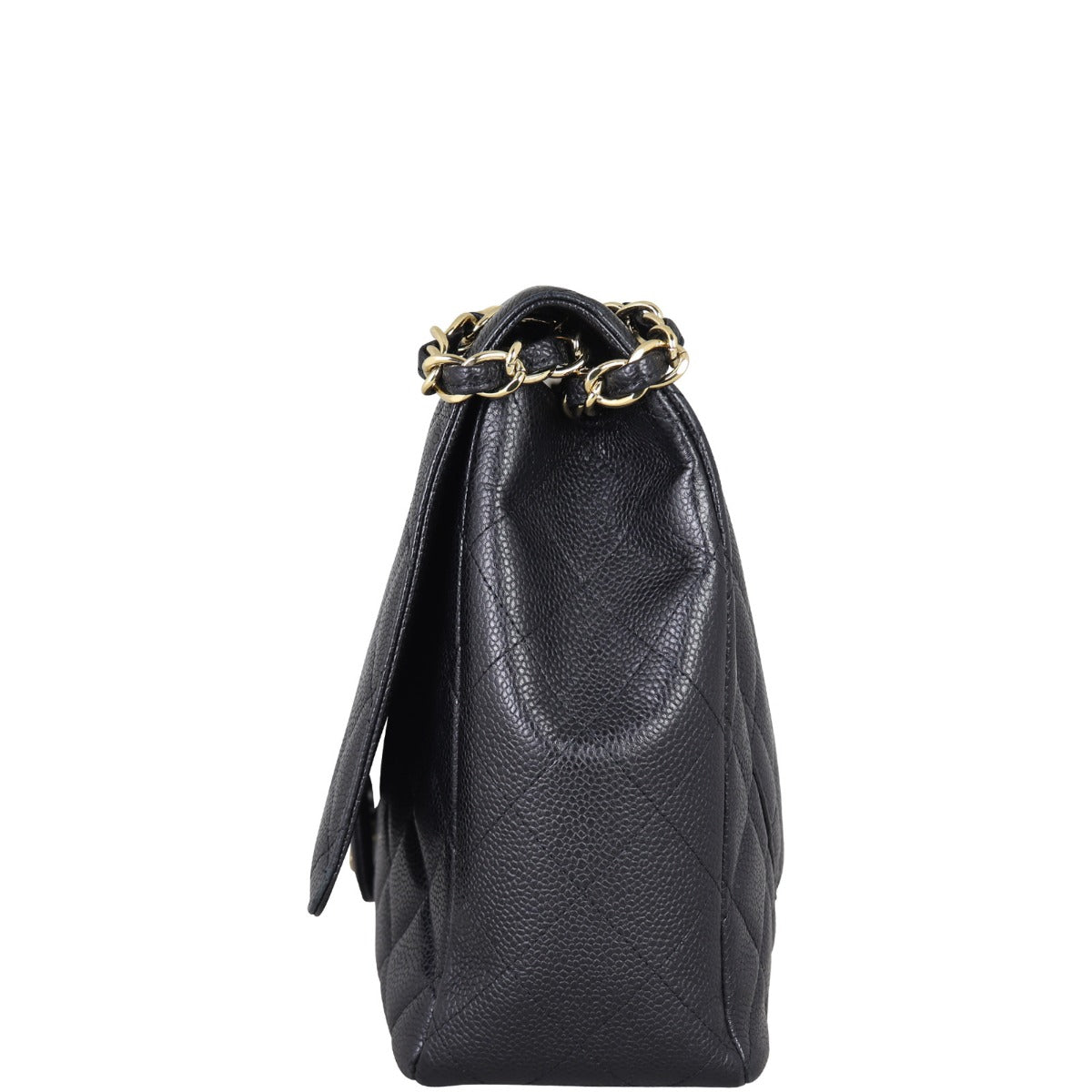 Chanel Classic Single Flap Maxi Side