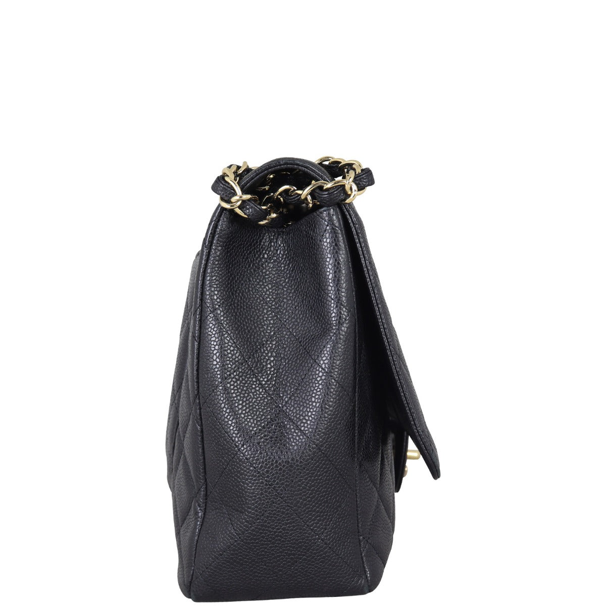 Chanel Classic Single Flap Maxi Side