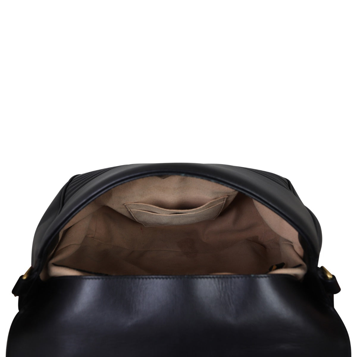 Gucci GG Marmont Top Handle Medium Bag Whole Interior