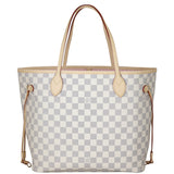 Louis Vuitton Neverfull MM Damier Azur Back