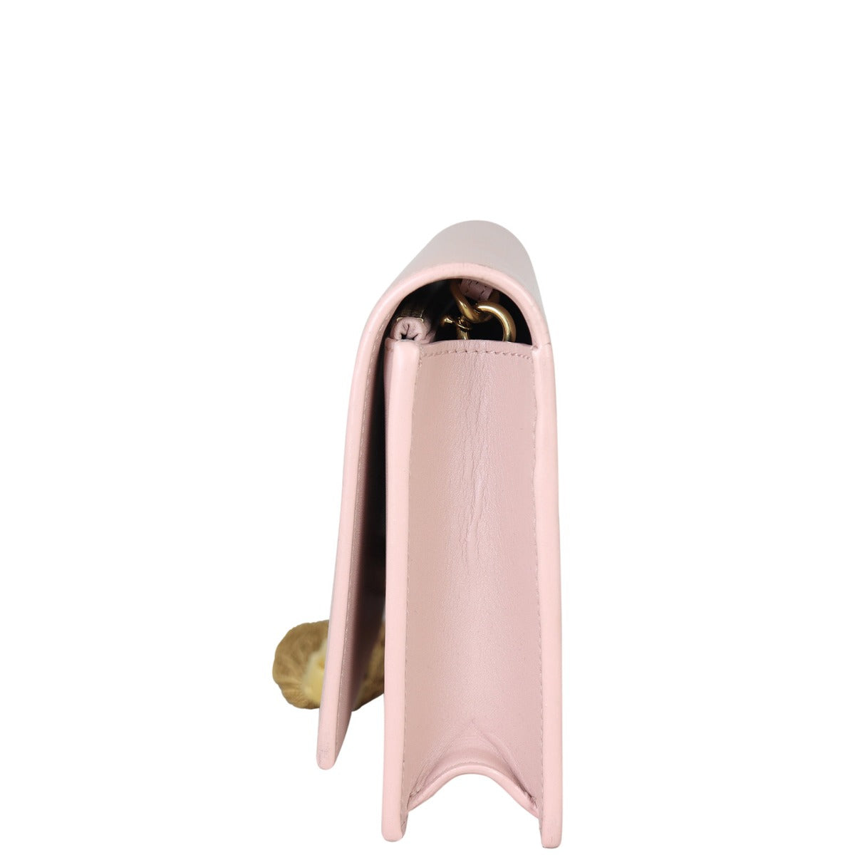 Saint Laurent Kate Tassel Chain Wallet Side