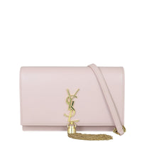 Saint Laurent Kate Tassel Chain Wallet Front With Strap
