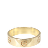 Cartier Love Ring 18k Yellow Gold