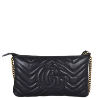 Gucci GG Marmont Matelasse Mini Chain Bag Back