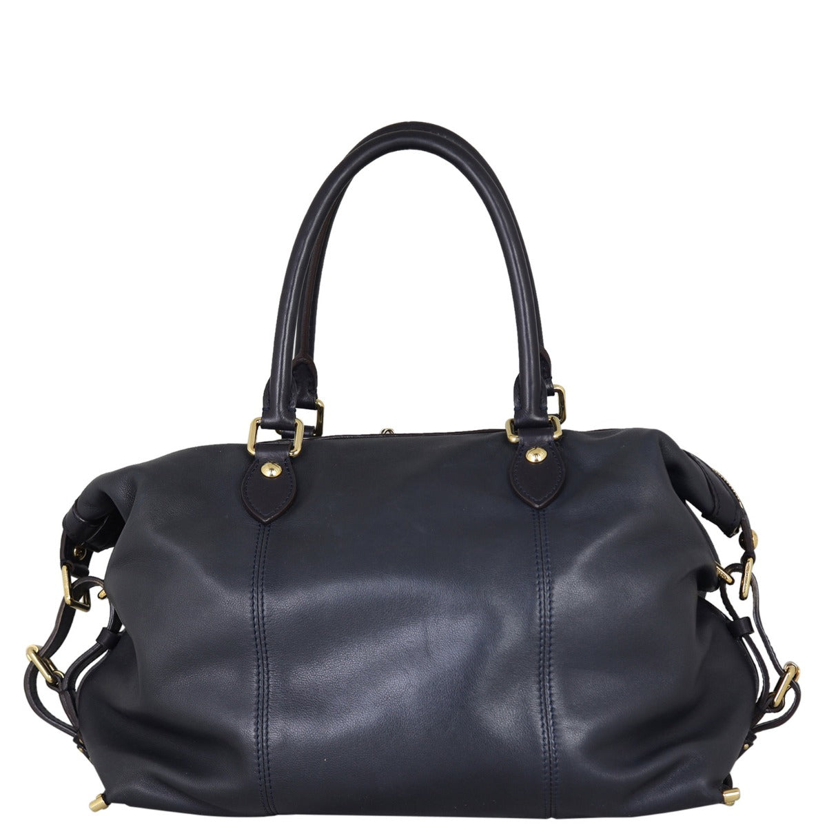 Louis Vuitton Sac Leather Duffle bag Back