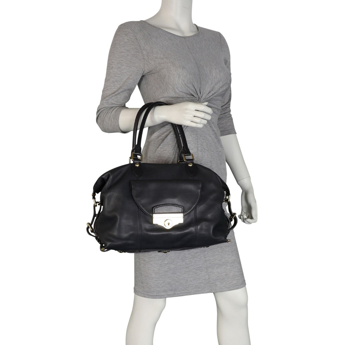 Louis Vuitton Sac Leather Duffle bag Mannequin