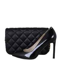 Chanel Nailed CC Full Flap Bag Shoe
