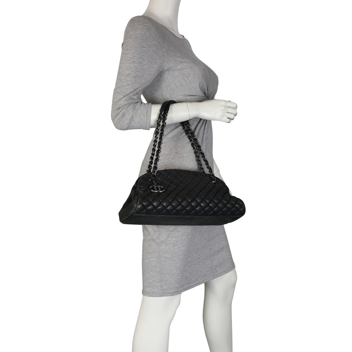 Chanel Mademoiselle Bubble Bowler Medium Mannequin
