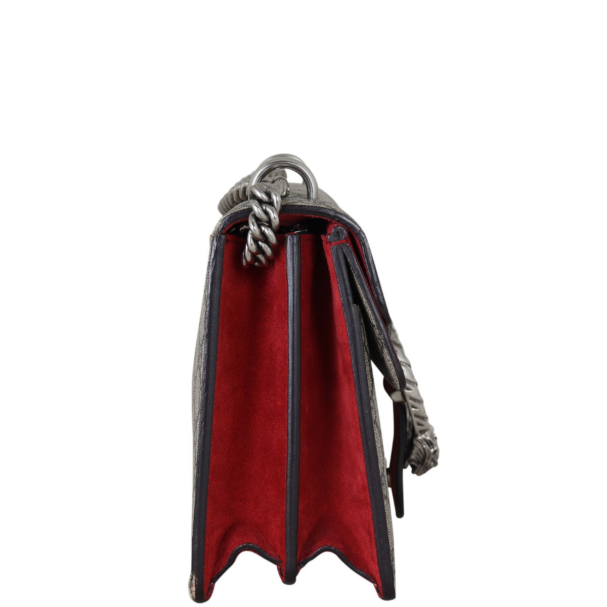 Gucci Dionysus GG Supreme Small Shoulder Bag Side