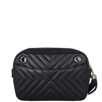 Chanel Diagonal Chevron Camera Bag Back