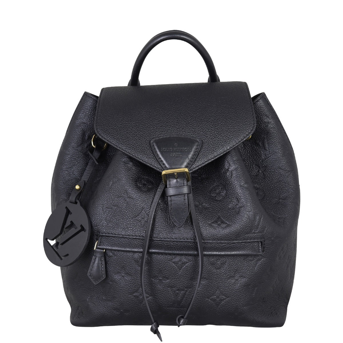 louis vuitton backpack with zipper and logo on front Louis Vuitton Montsouris Backpack Monogram Empreinte – Luxe.It.Fwd
