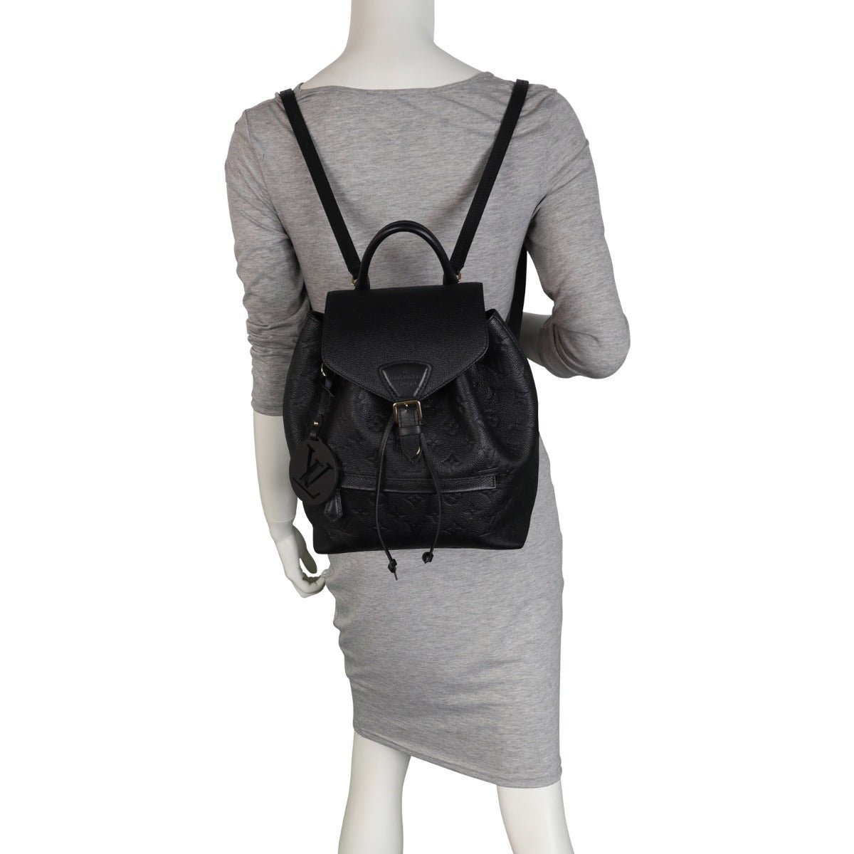 louis vuitton backpack empreinte Louis Vuitton Montsouris Backpack Monogram Empreinte – Luxe.It.Fwd