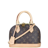 Louis Vuitton Alma BB Monogram Front With Strap