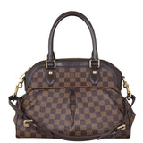 Louis Vuitton Trevi PM Damier Ebene Front With Strap