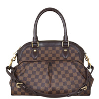Louis Vuitton Trevi PM Damier Ebene Front With Strap