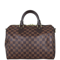 Louis Vuitton Speedy 30 Bandouliere Damier Ebene Back