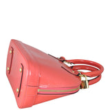 Louis Vuitton Alma BB Monogram Vernis corner distant