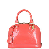 Louis Vuitton Alma BB Monogram Vernis Front