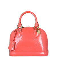 Louis Vuitton Alma BB Monogram Vernis Front