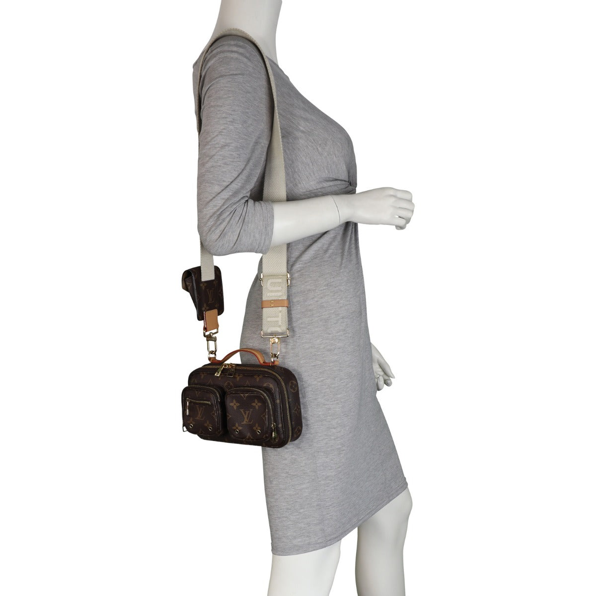Louis Vuitton Utility Crossbody Monogram Mannequin