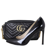 Gucci GG Marmont Small Camera Bag Shoe