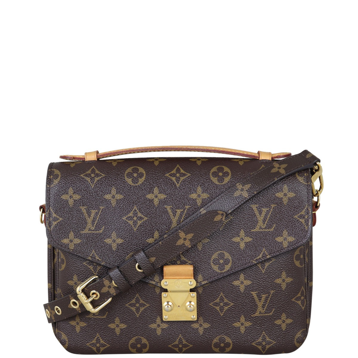 Louis Vuitton Pochette Metis Monogram Reverse Front With Strap