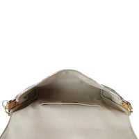 Louis Vuitton Favorite MM Damier Azur Whole Interior