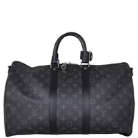 Louis Vuitton Keepall 45 Bandouliere Monogram Eclipse Front