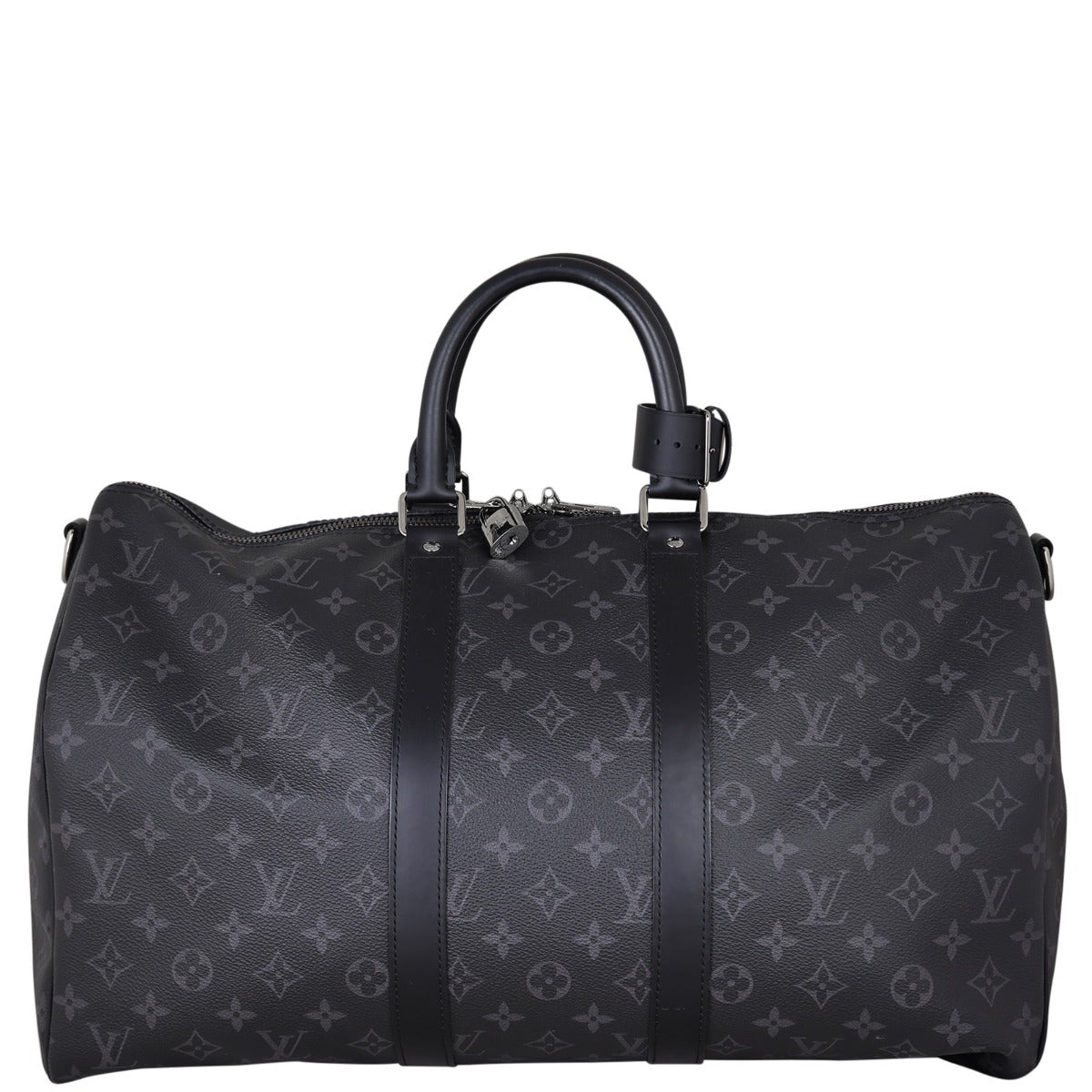 Louis Vuitton Keepall 45 Bandouliere Monogram Eclipse Front