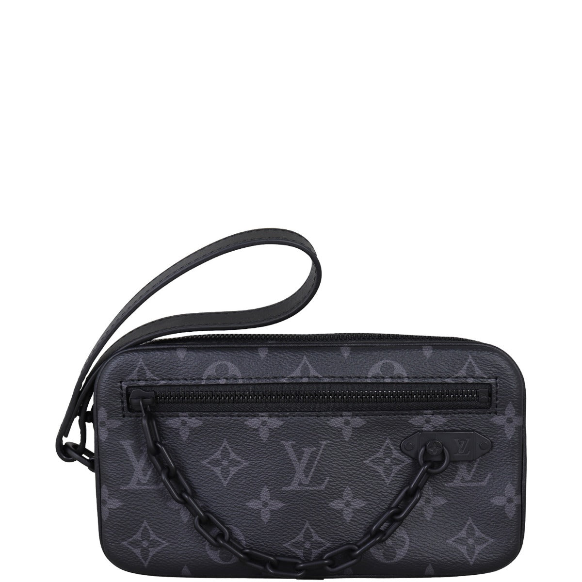 Louis Vuitton Volga Pochette Monogram Eclipse Front