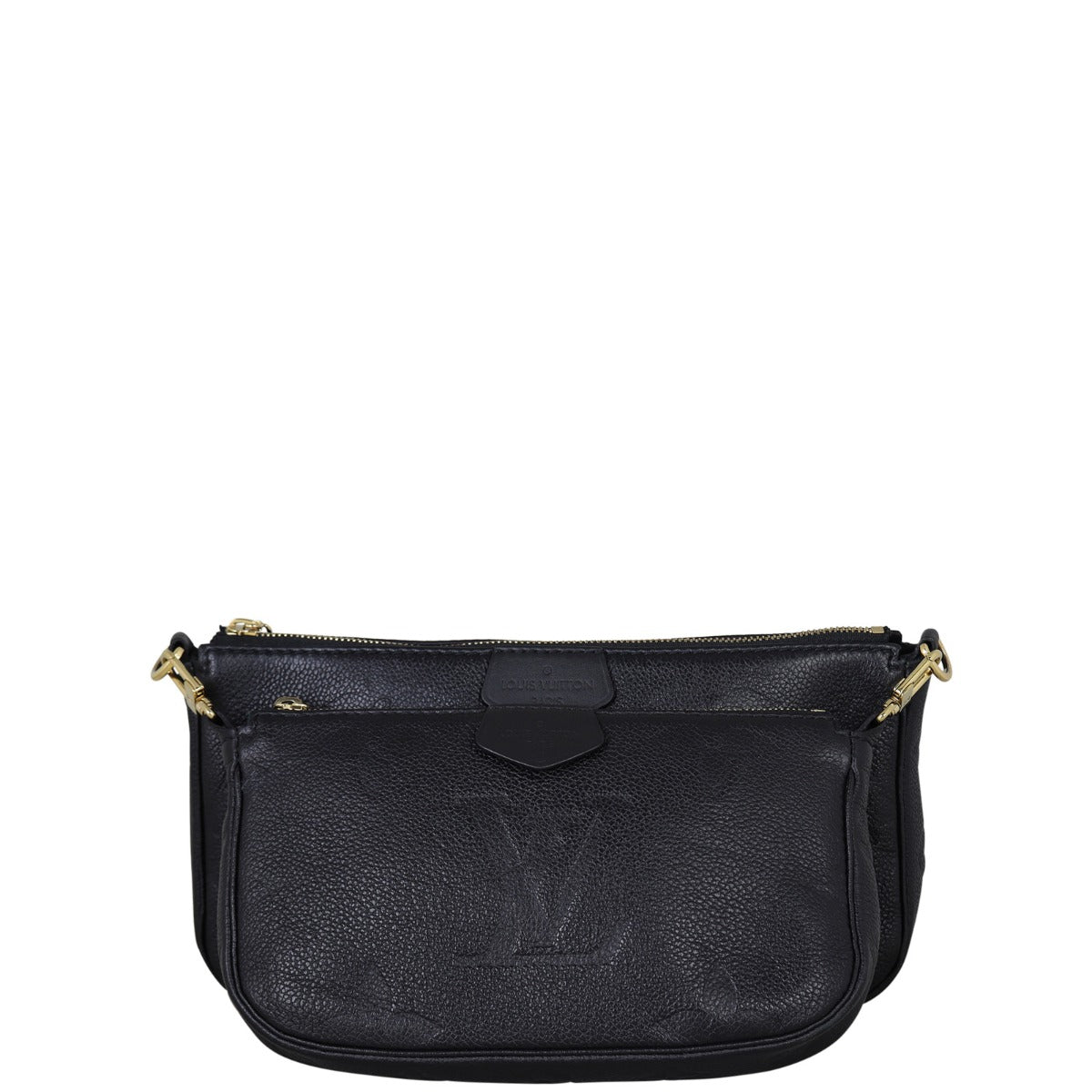 Louis Vuitton Multi Pochette Accessoires Monogram Empreinte Front