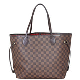 Louis Vuitton Neverfull MM Damier Ebene Back