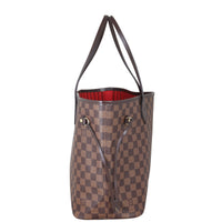 Louis Vuitton Neverfull MM Damier Ebene Side