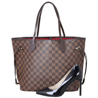 Louis Vuitton Neverfull MM Damier Ebene Shoe