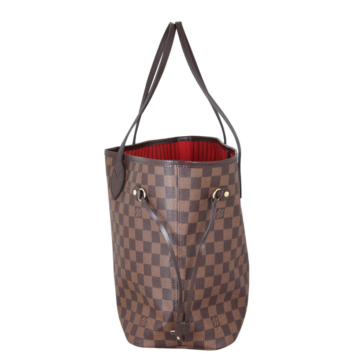 Louis Vuitton Neverfull MM Damier Ebene Side