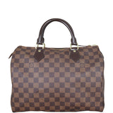 Louis Vuitton Speedy 30 Damier Ebene Front