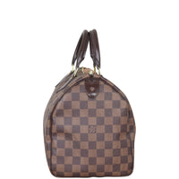 Louis Vuitton Speedy 30 Damier Ebene Side