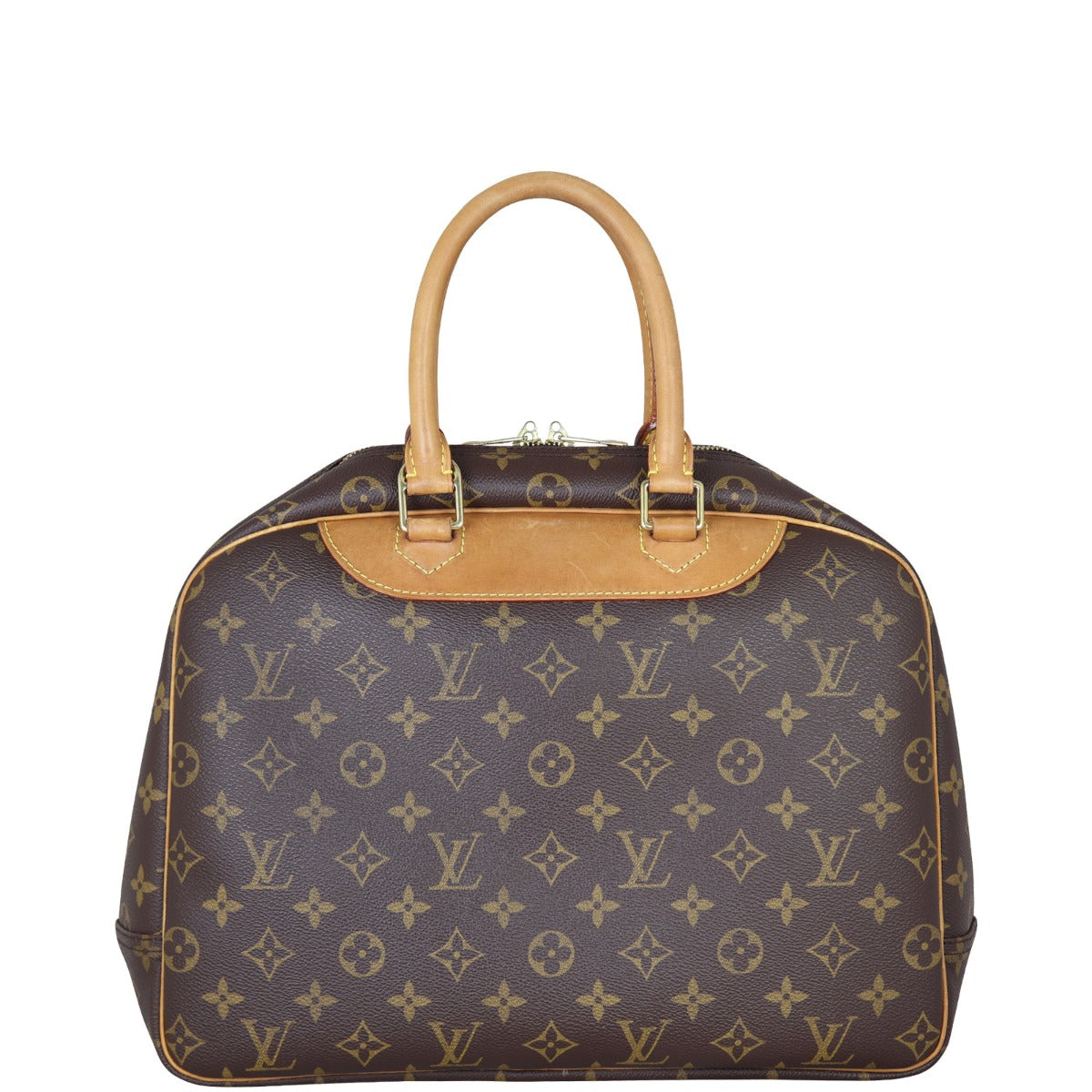 Louis Vuitton Deauville Bowling Vanity Monogram Back