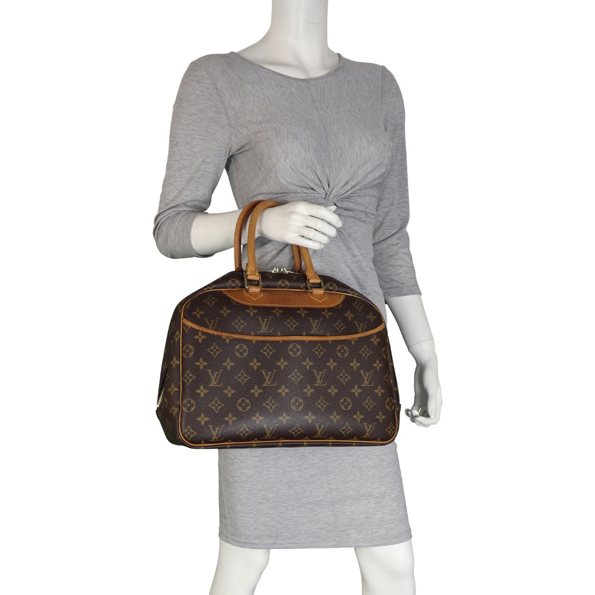 Louis Vuitton Deauville Bowling Vanity Monogram Mannequin