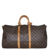 Louis Vuitton Keepall 55 Bandouliere Monogram Back