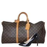 Louis Vuitton Keepall 55 Bandouliere Monogram Shoe