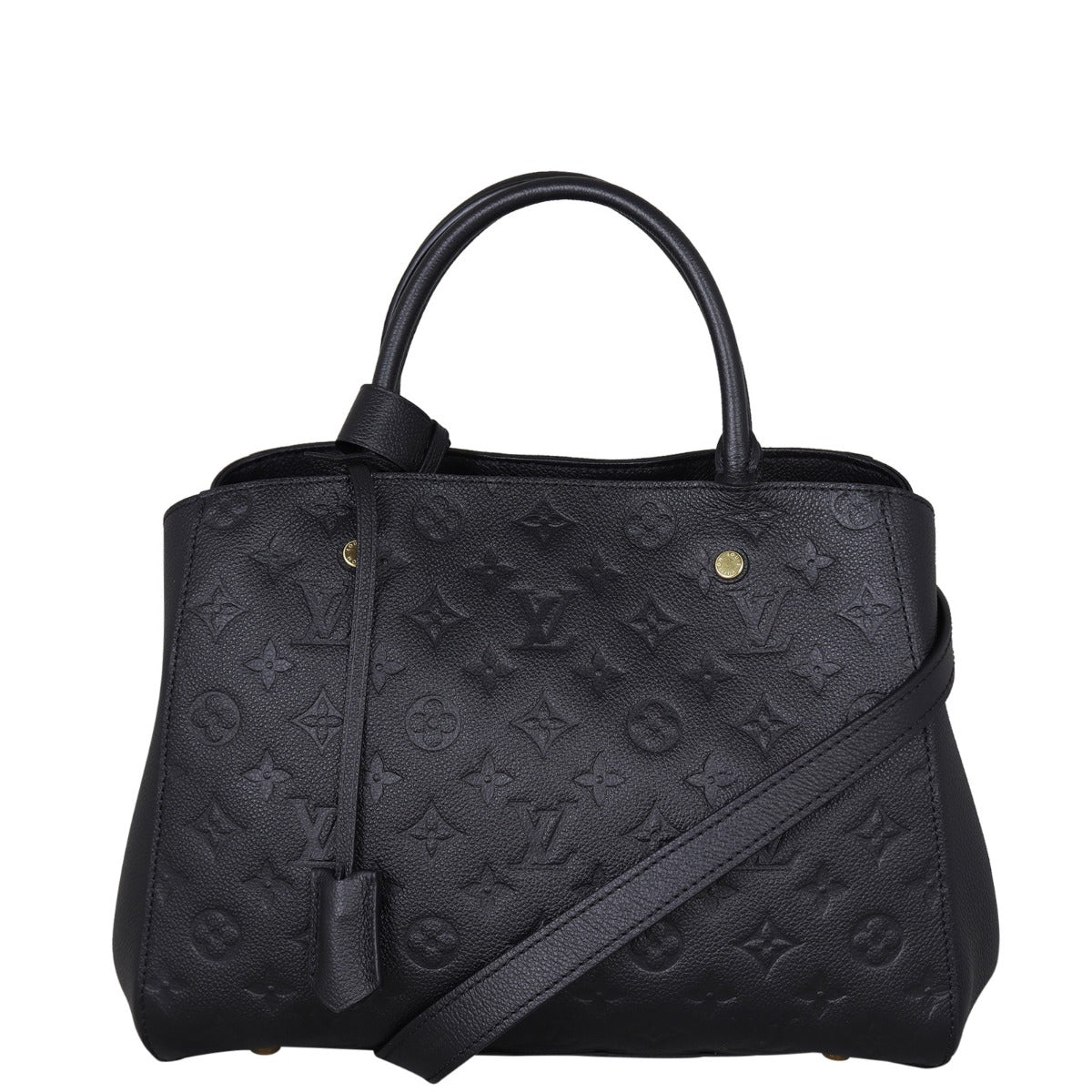 Louis Vuitton Montaigne MM Monogram Empreinte Front With Strap