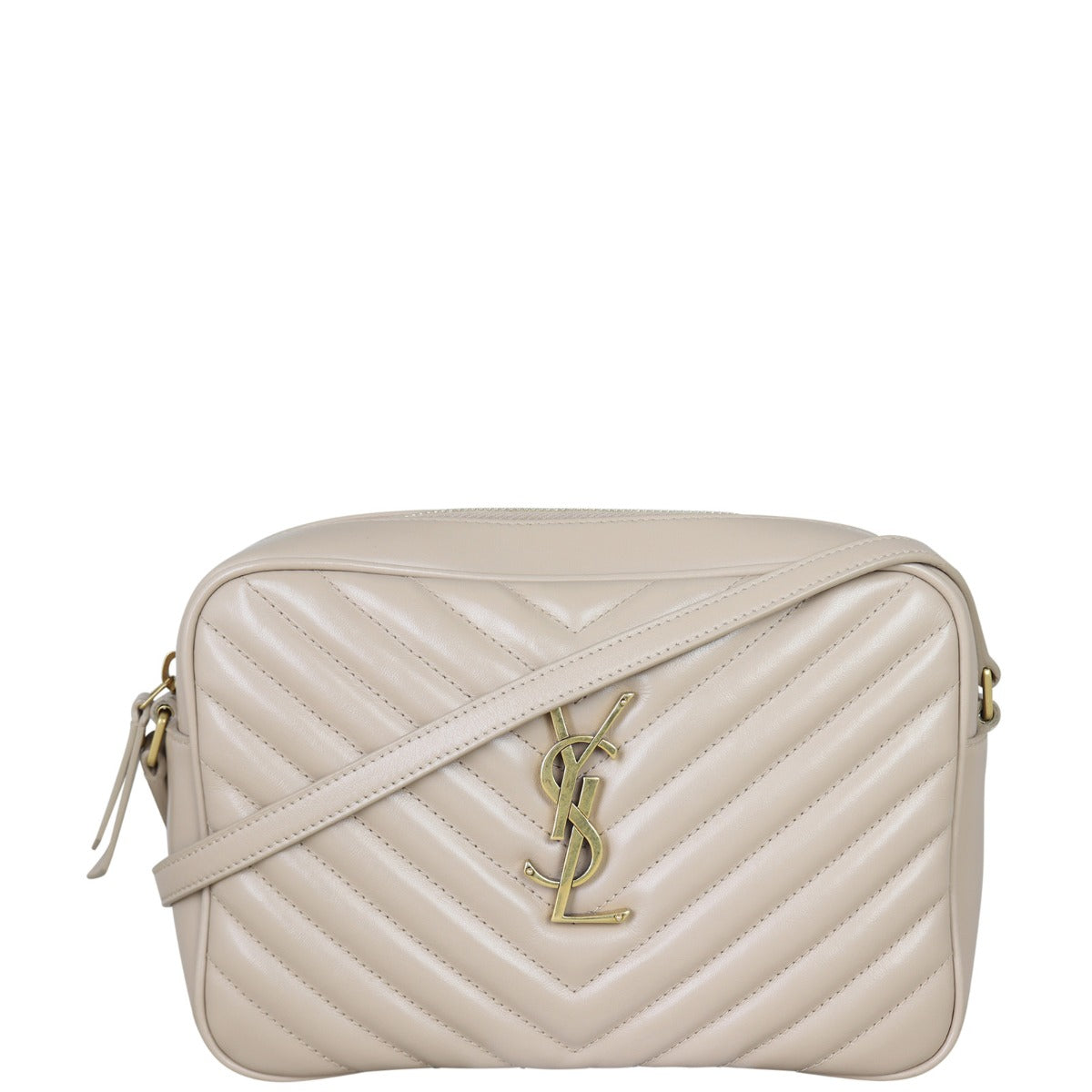 Saint Laurent Lou Camera Bag Front With Strap