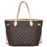 Louis Vuitton Neverfull MM Monogram Back