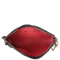 Louis Vuitton Eva Pochette Damier Ebene Whole Interior