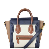 Celine Nano Luggage Tote Front With Strap