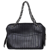 Chanel Vertical Quilt Camera Bag Back`