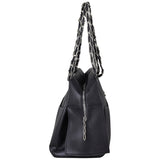 Chanel Vertical Quilt Camera Bag Side