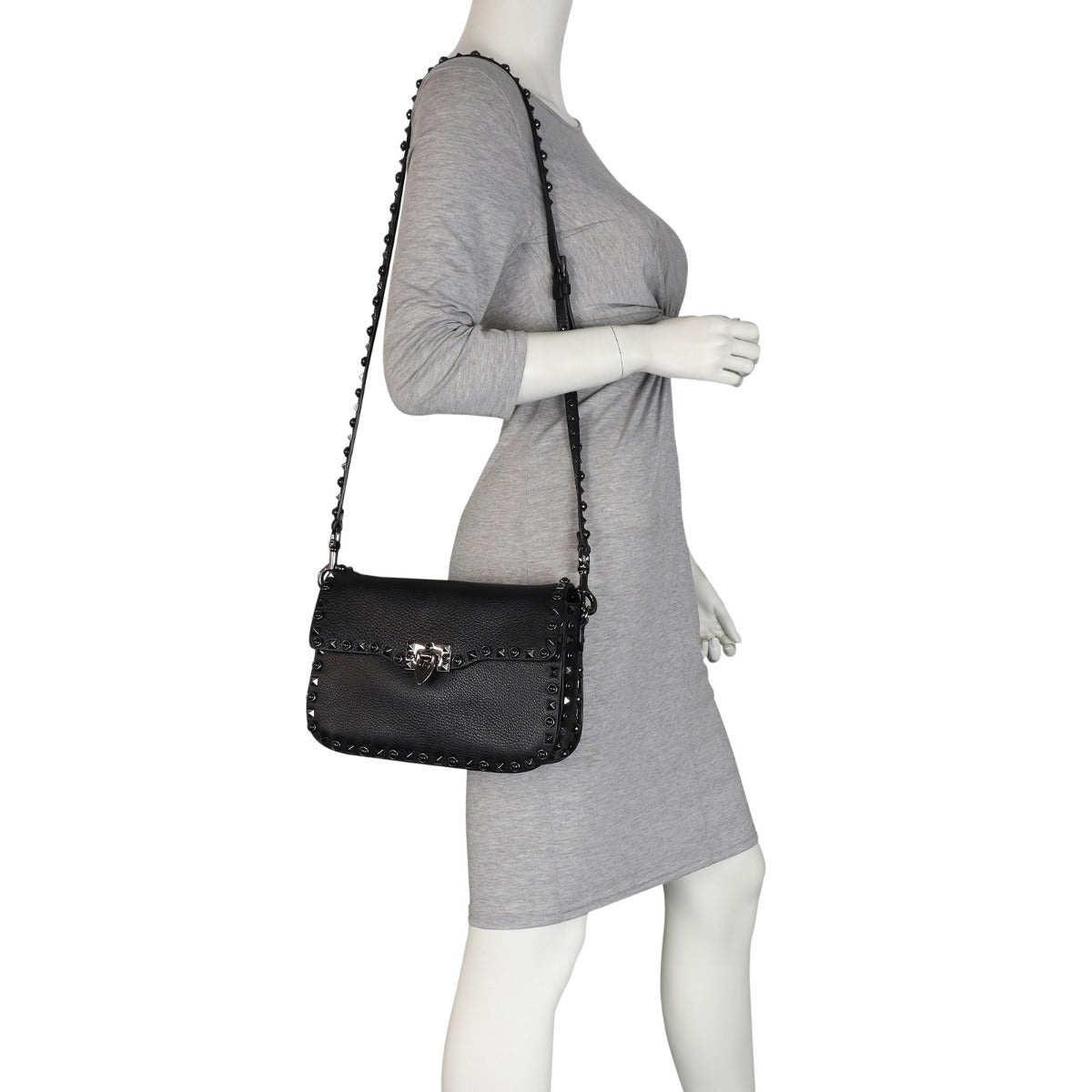 Valentino Rolling Rockstud Crossbody Bag Mannequin