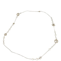Chanel CC Pearl Long Necklace